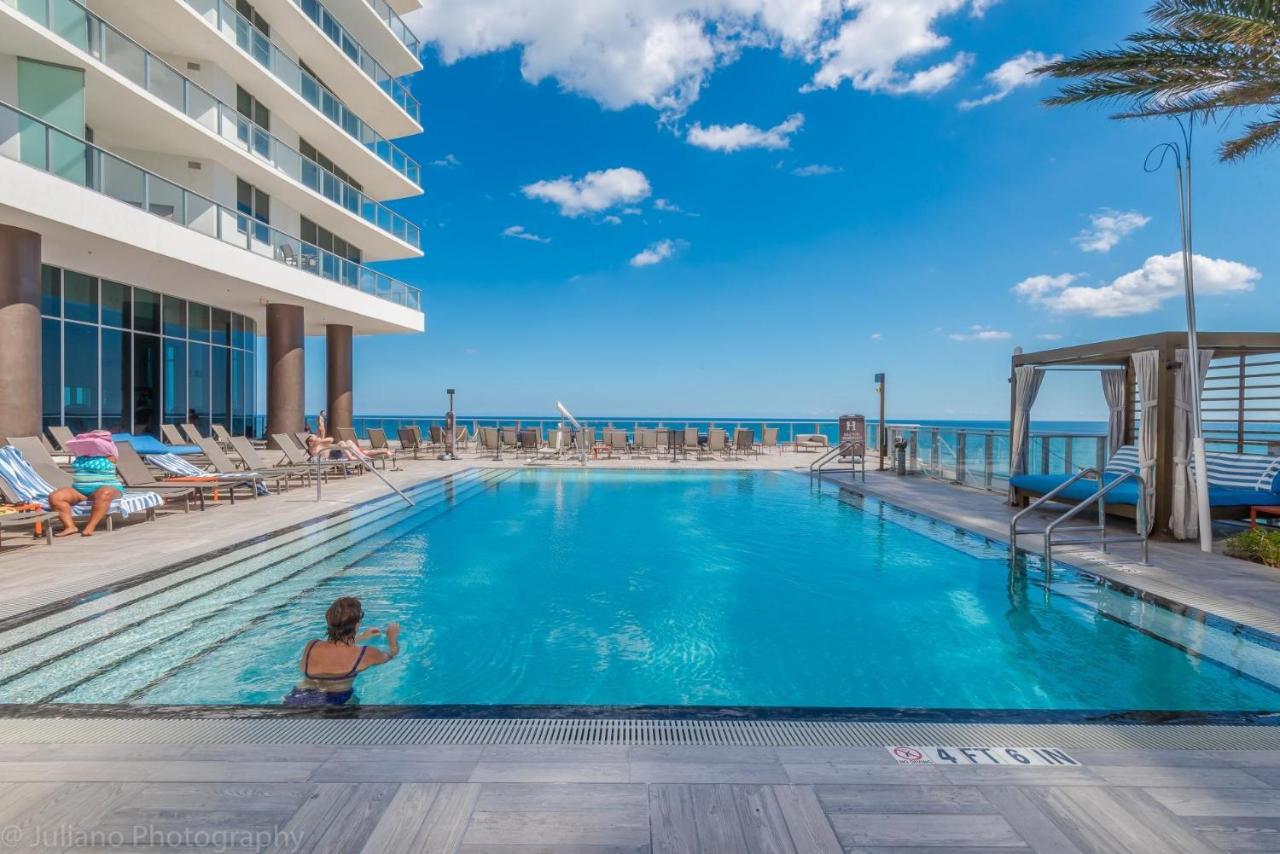 Ocean View 1 Bed On The Beach 19Th Floor Hollywood Hallandale Beach Esterno foto