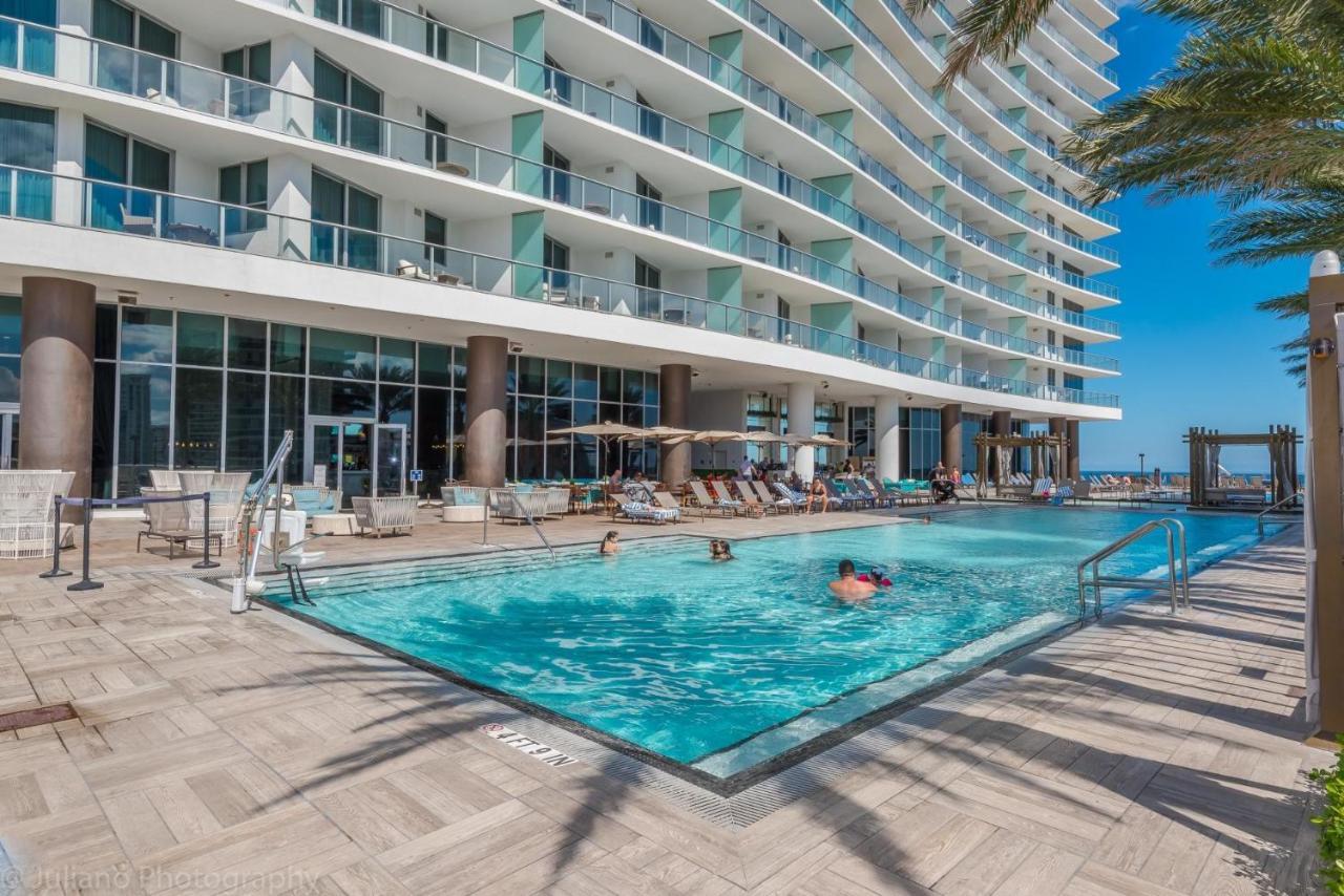 Ocean View 1 Bed On The Beach 19Th Floor Hollywood Hallandale Beach Esterno foto